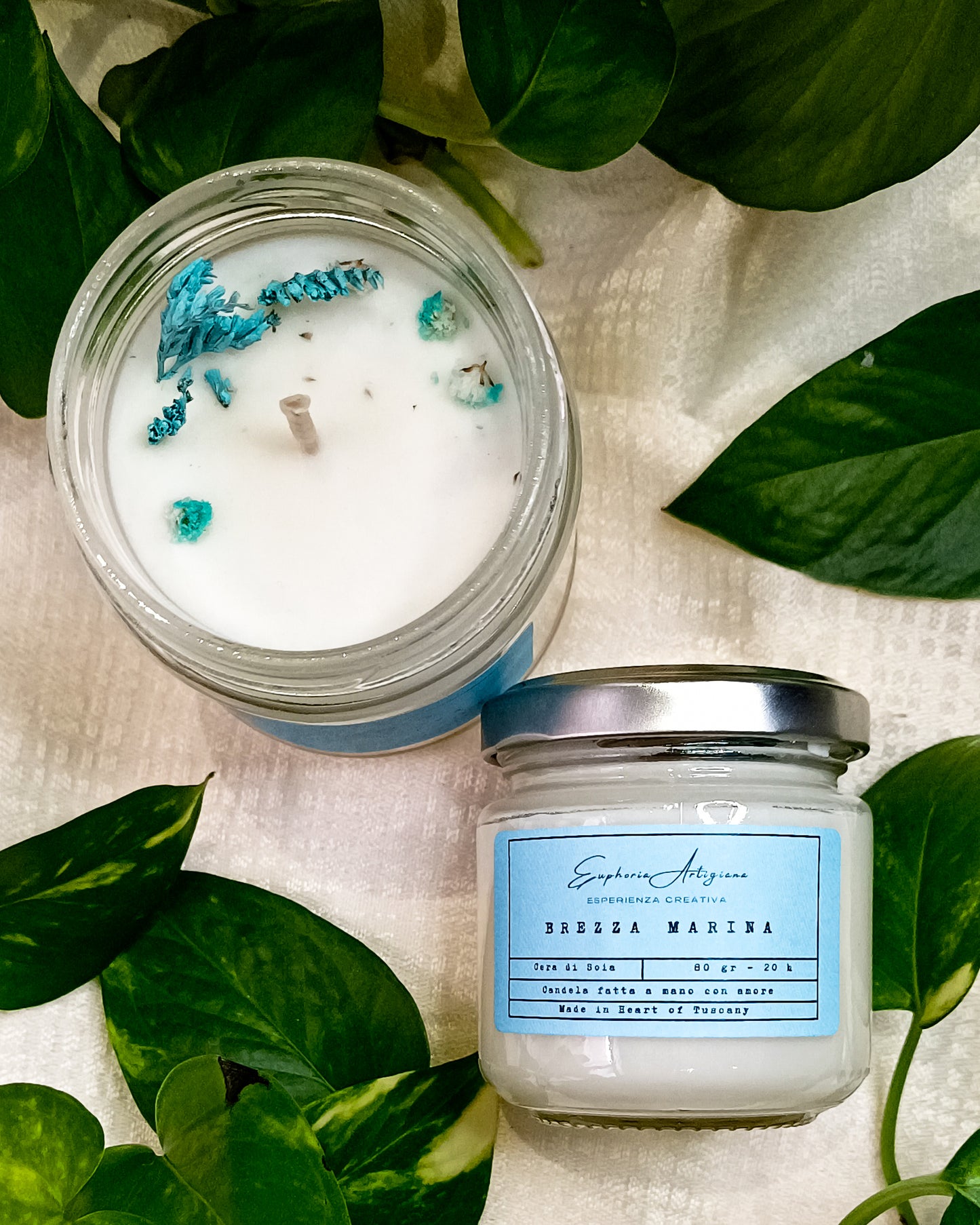 SEA BREEZE - Artisan Scented Candle in Soy Wax
