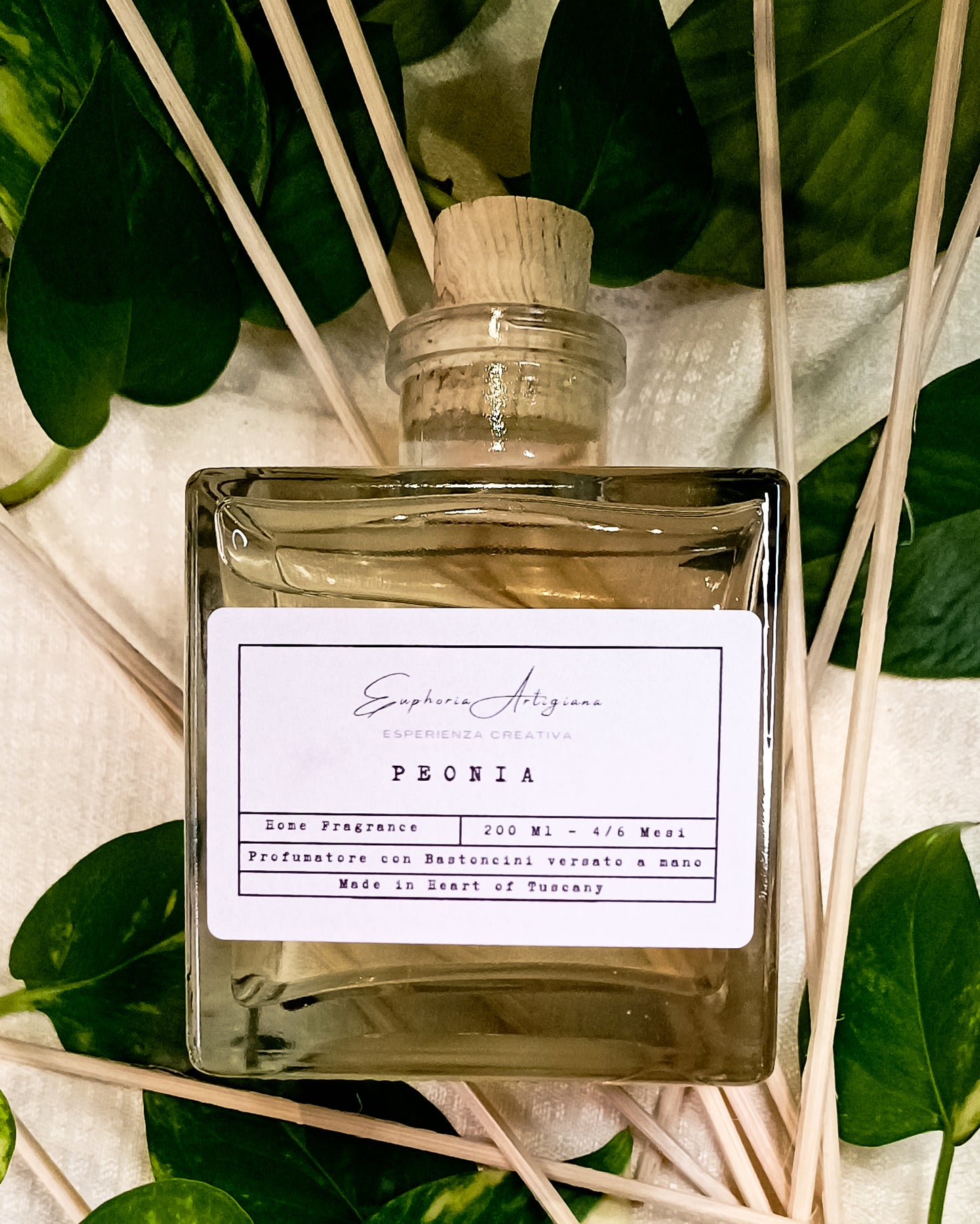 PEONIA - Profumatore con Bastoncini