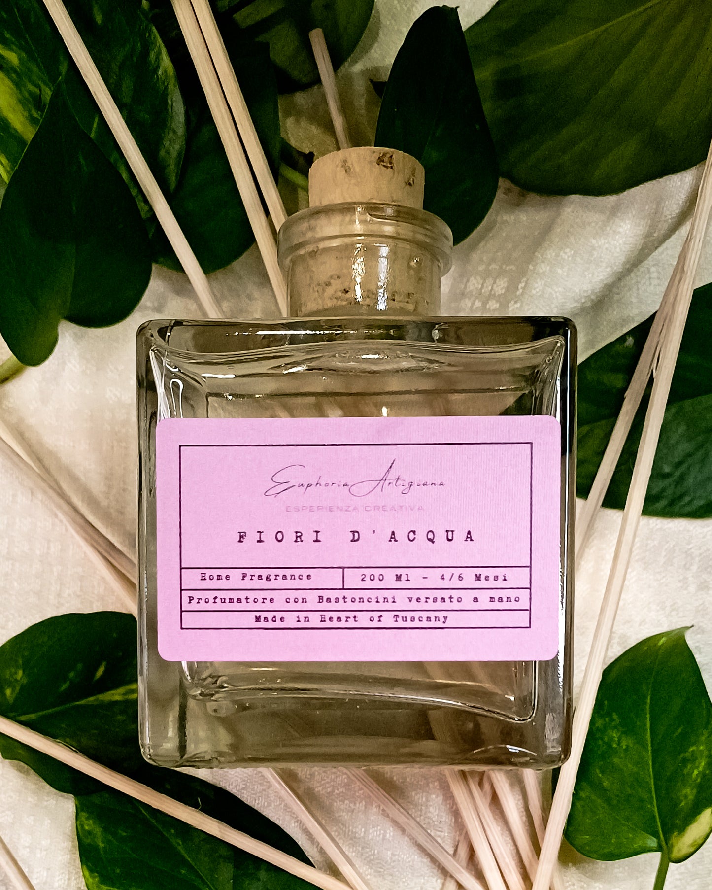 FIORI D'ACQUA - Profumatore con Bastoncini