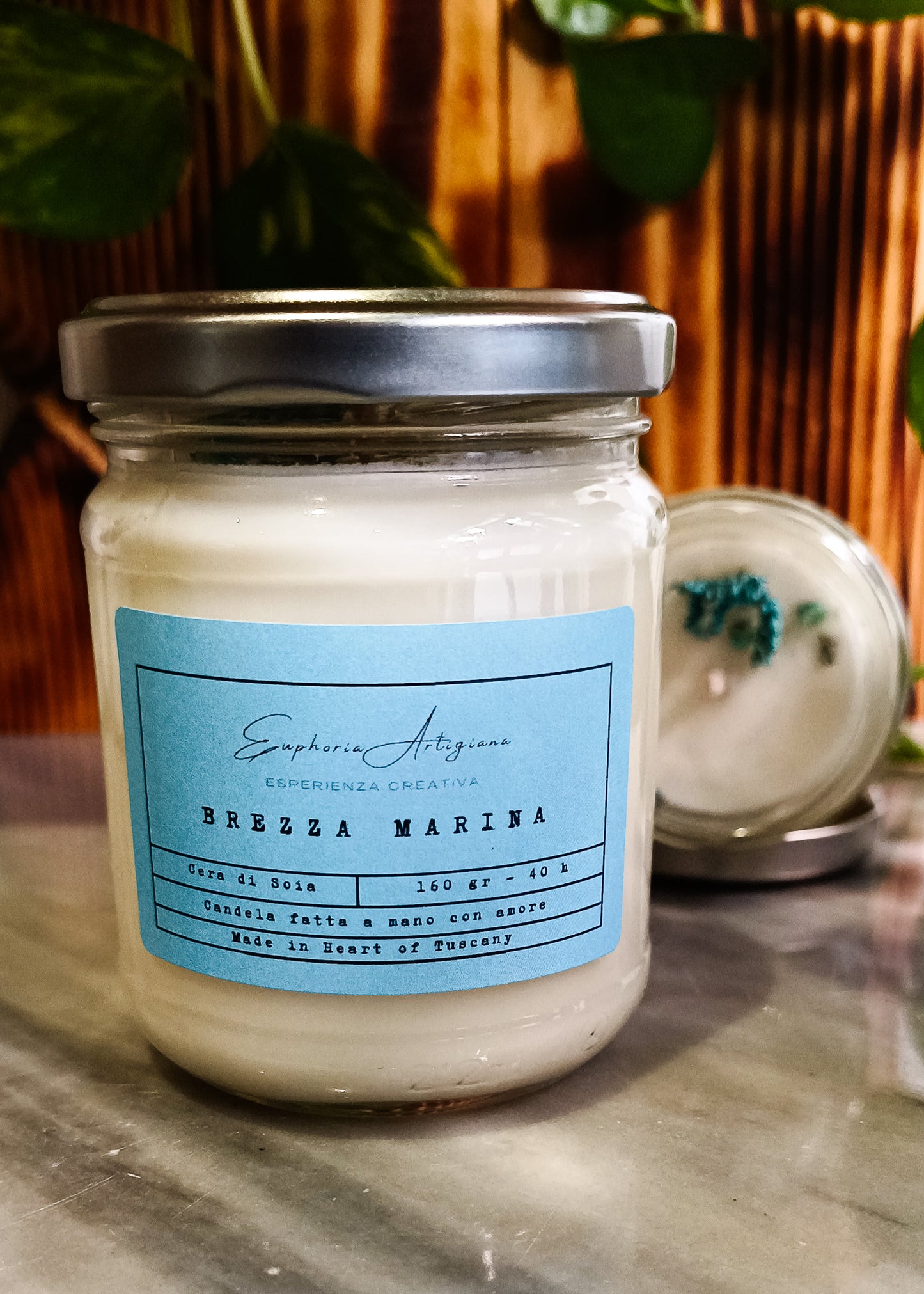 SEA BREEZE - Artisan Scented Candle in Soy Wax