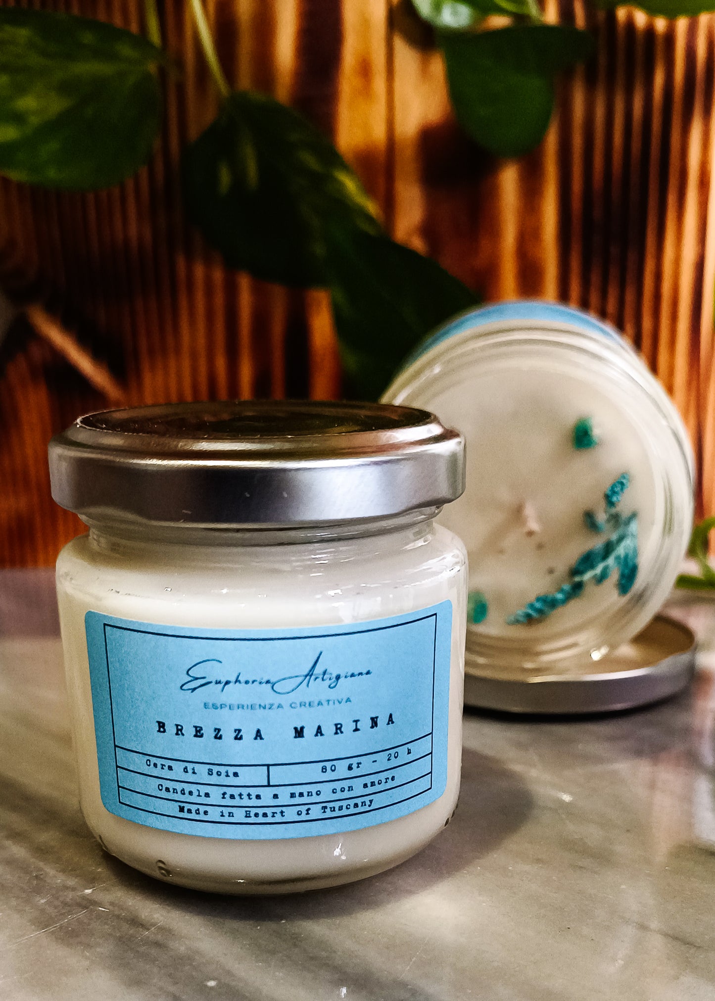 SEA BREEZE - Artisan Scented Candle in Soy Wax