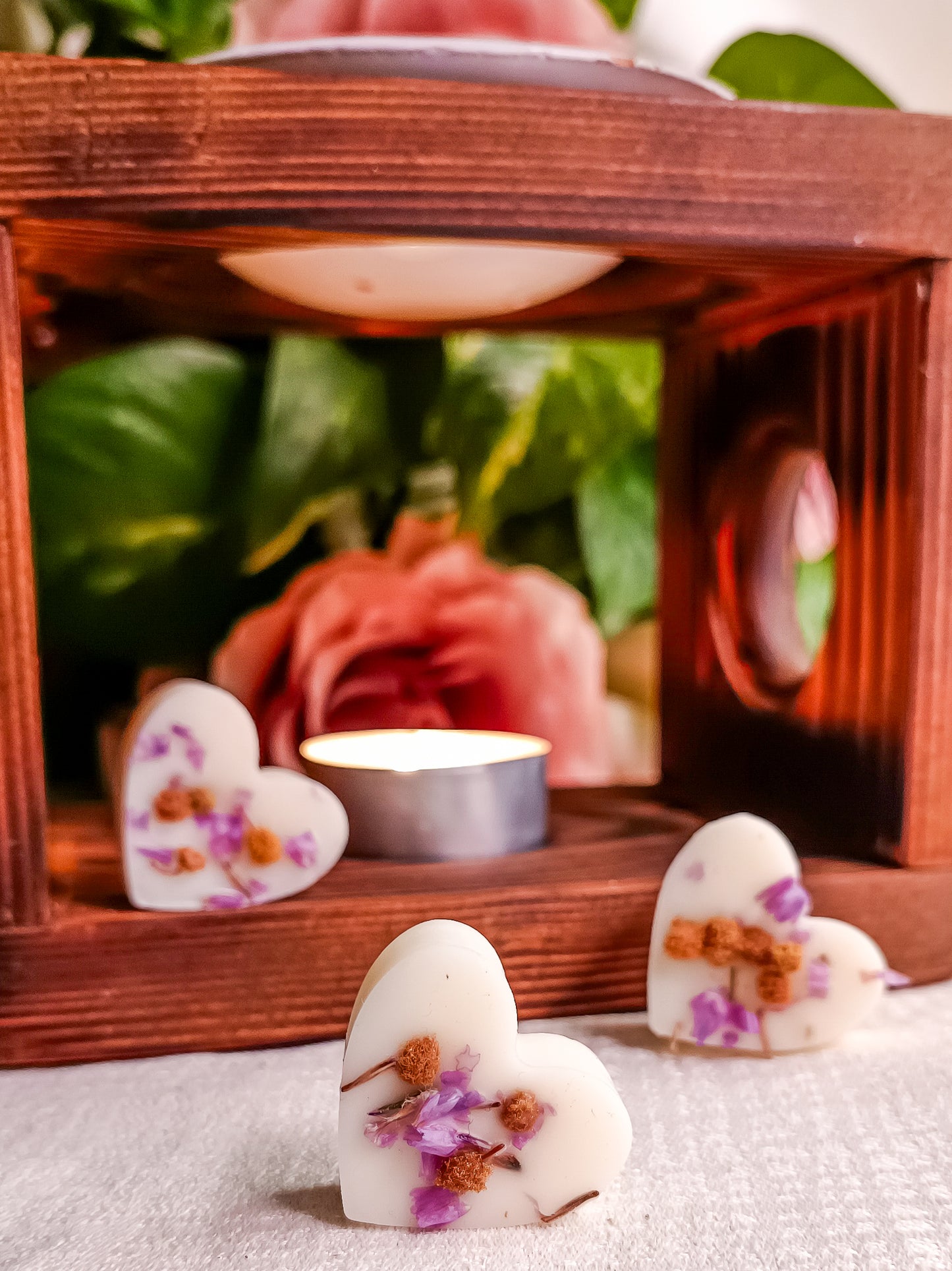 Petit Coeur RISPLENDI - Tarte Artisanale Parfumée à la Cire de Soja