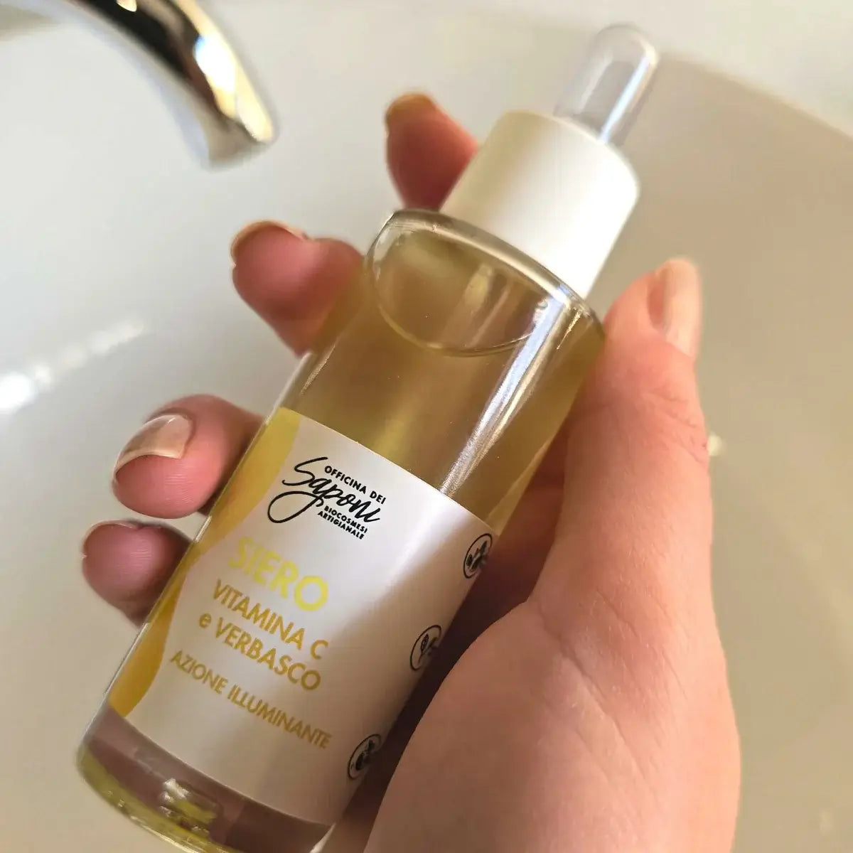 Sérum Vitamine C et Molène - Action Illuminatrice - JAUNE