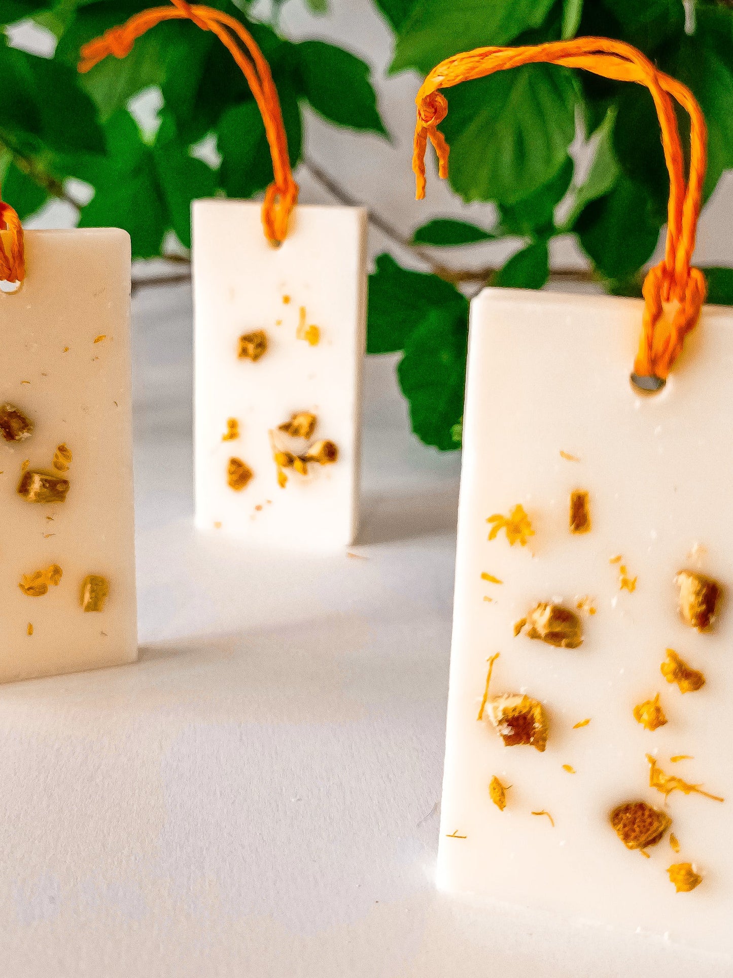 FLEURS D'ORANGER - Tarte Artisanale Parfumée à la Cire de Soja