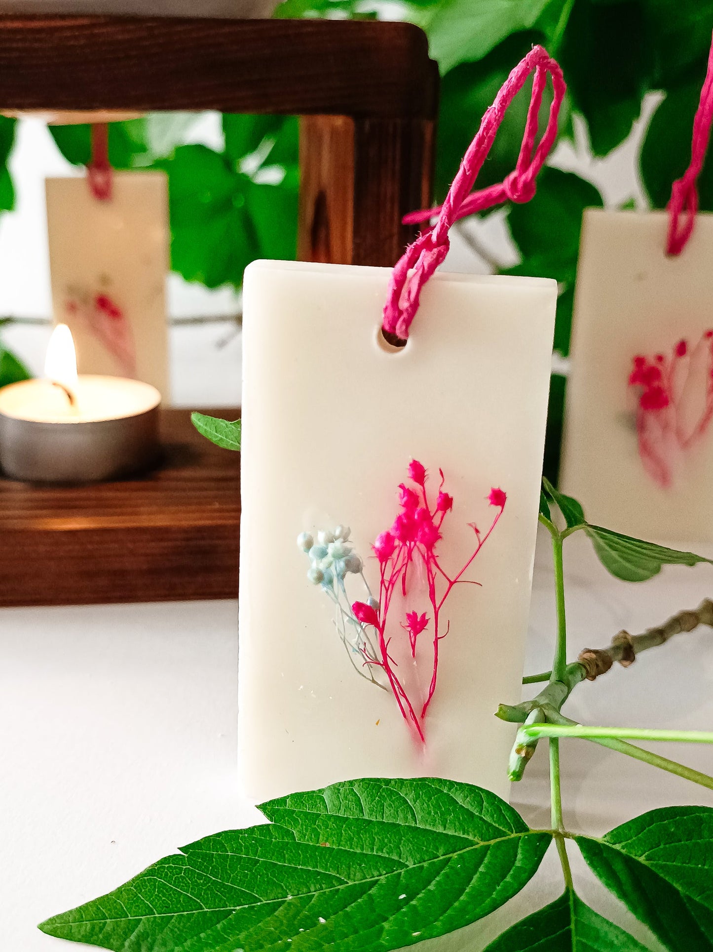 FLEURS D'EAU - Tarte Artisanale Parfumée à la Cire de Soja