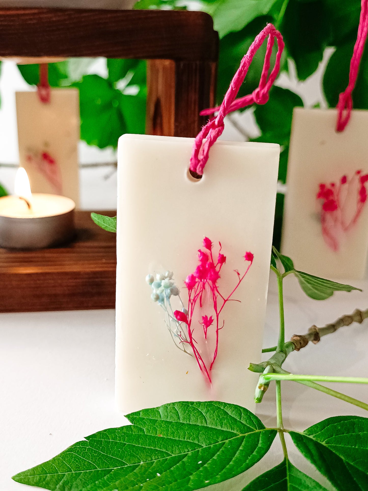 FLEURS D'EAU - Tarte Artisanale Parfumée à la Cire de Soja