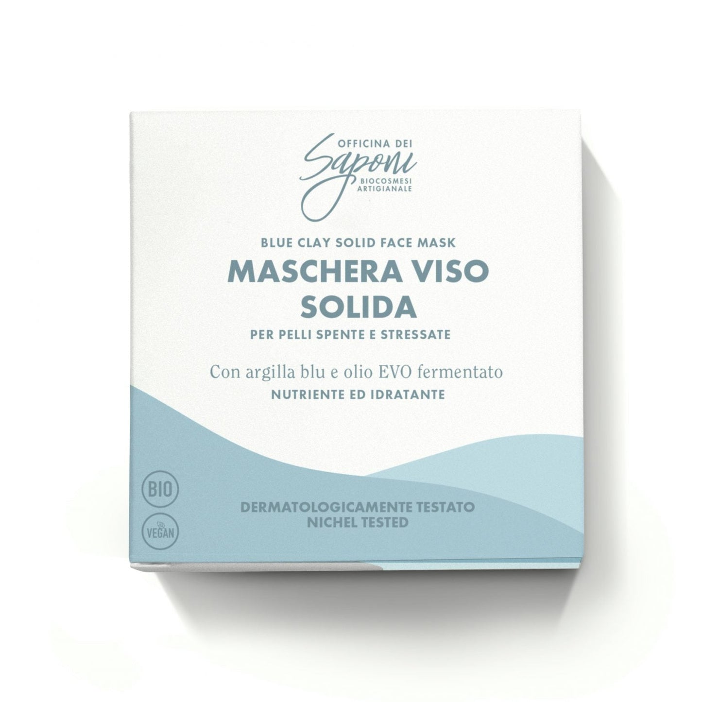 Masque nourrissant et hydratant à l'argile bleue et à l'huile EVO fermentée