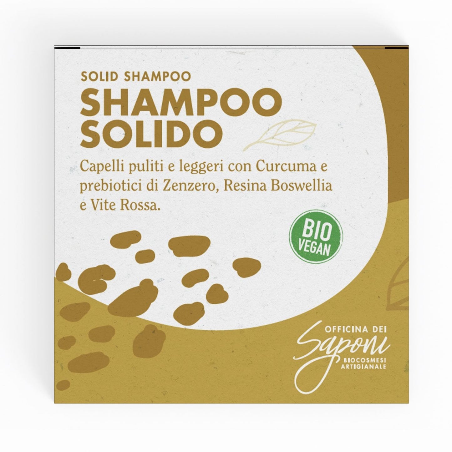 Shampoing Solide Curcuma et Gingembre