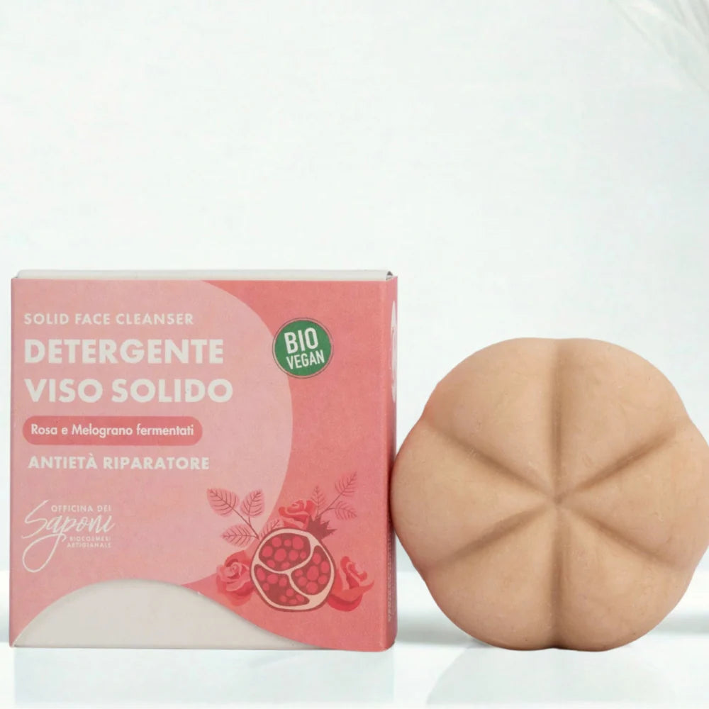 Solid Anti-Aging Repairing Facial Cleanser 