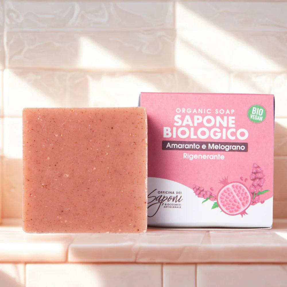 Amaranth and Pomegranate Organic Soap