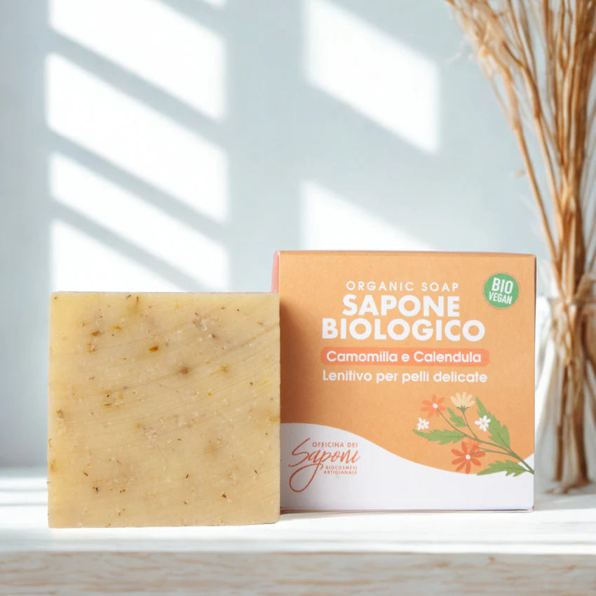 Chamomile and Calendula Organic Soap