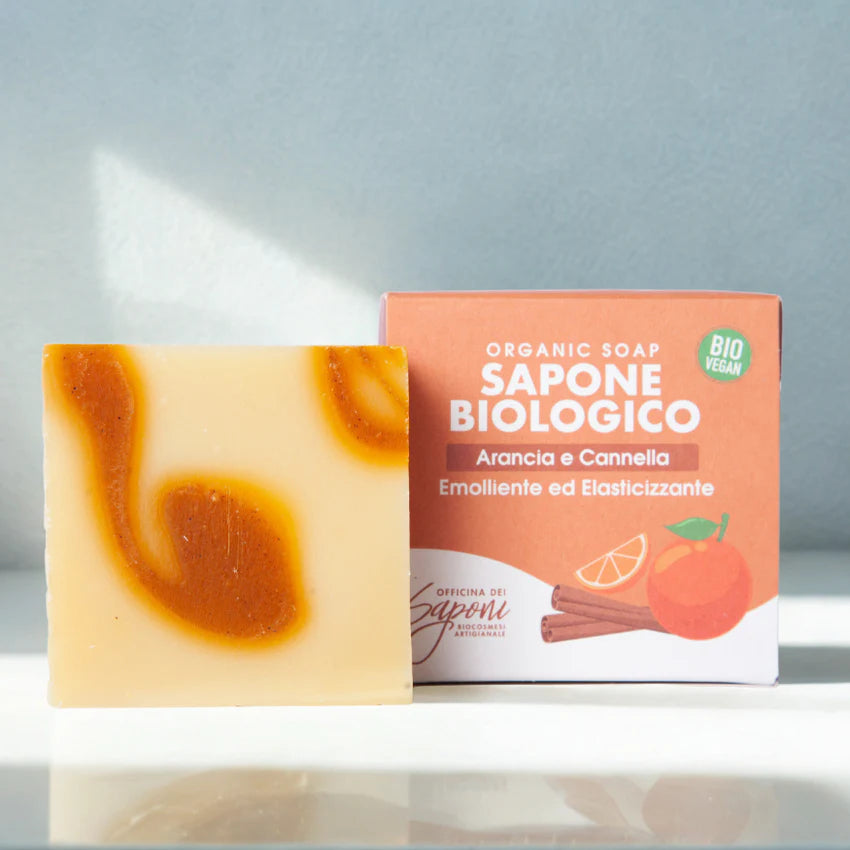 Orange and Cinnamon Organic Soap