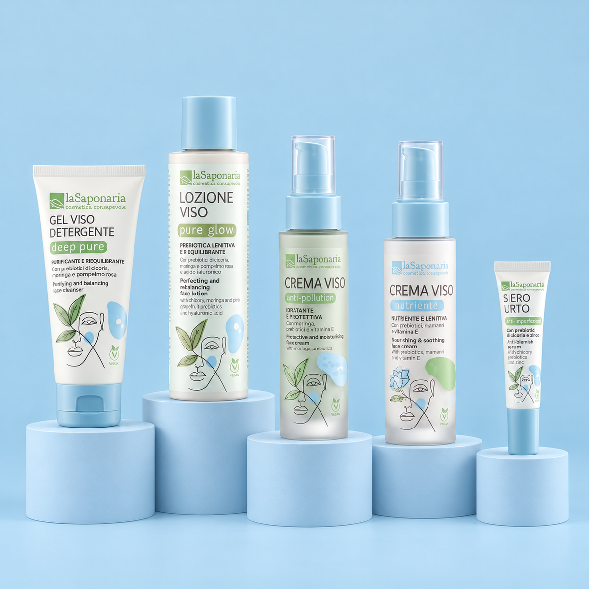 Routine viso completa pelle impura