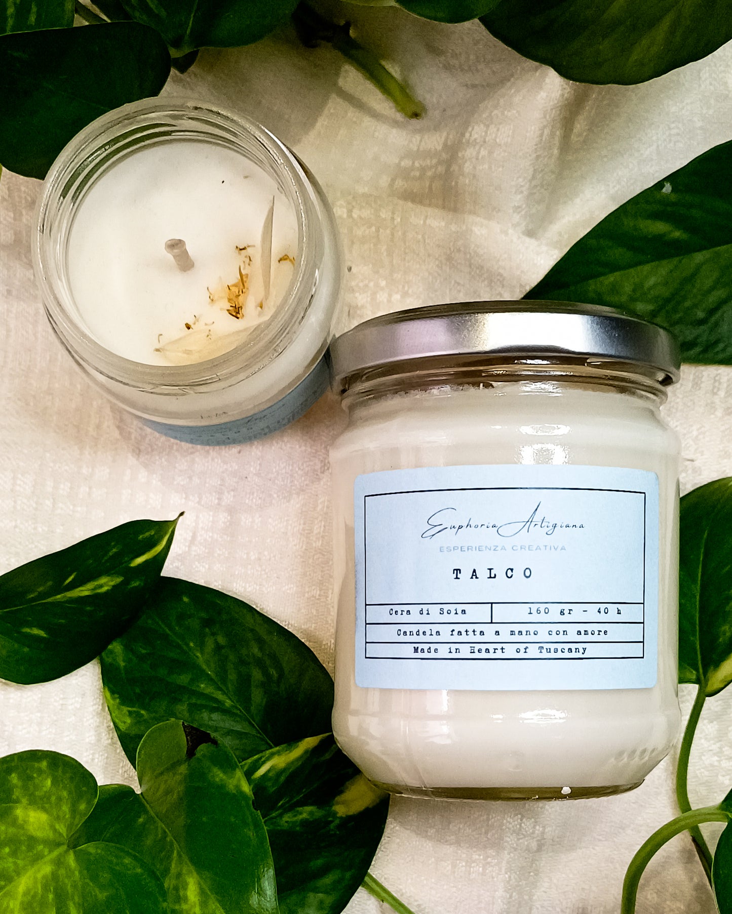 TALC - Artisan Scented Candle in Soy Wax