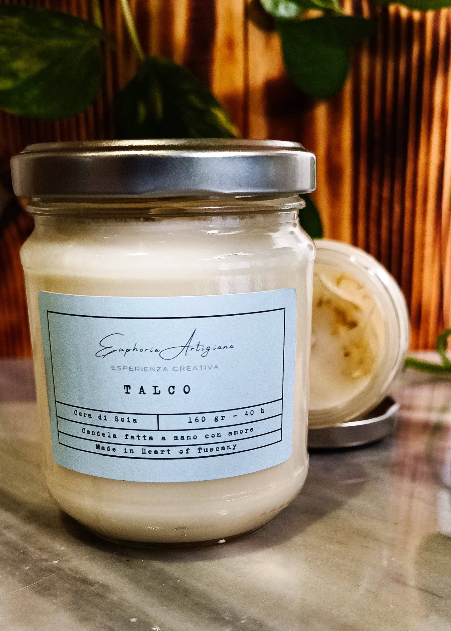 TALC - Artisan Scented Candle in Soy Wax