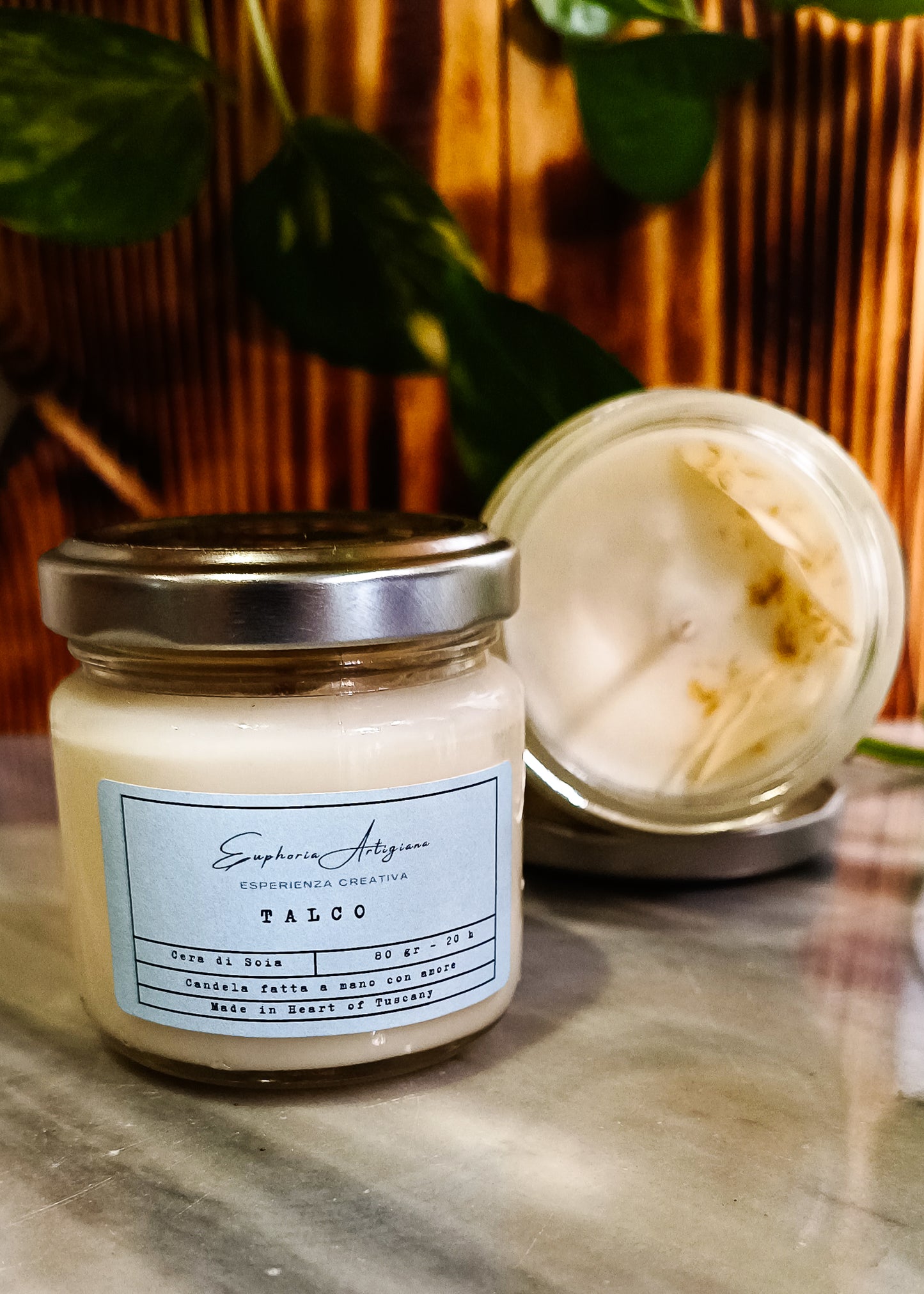 TALC - Artisan Scented Candle in Soy Wax