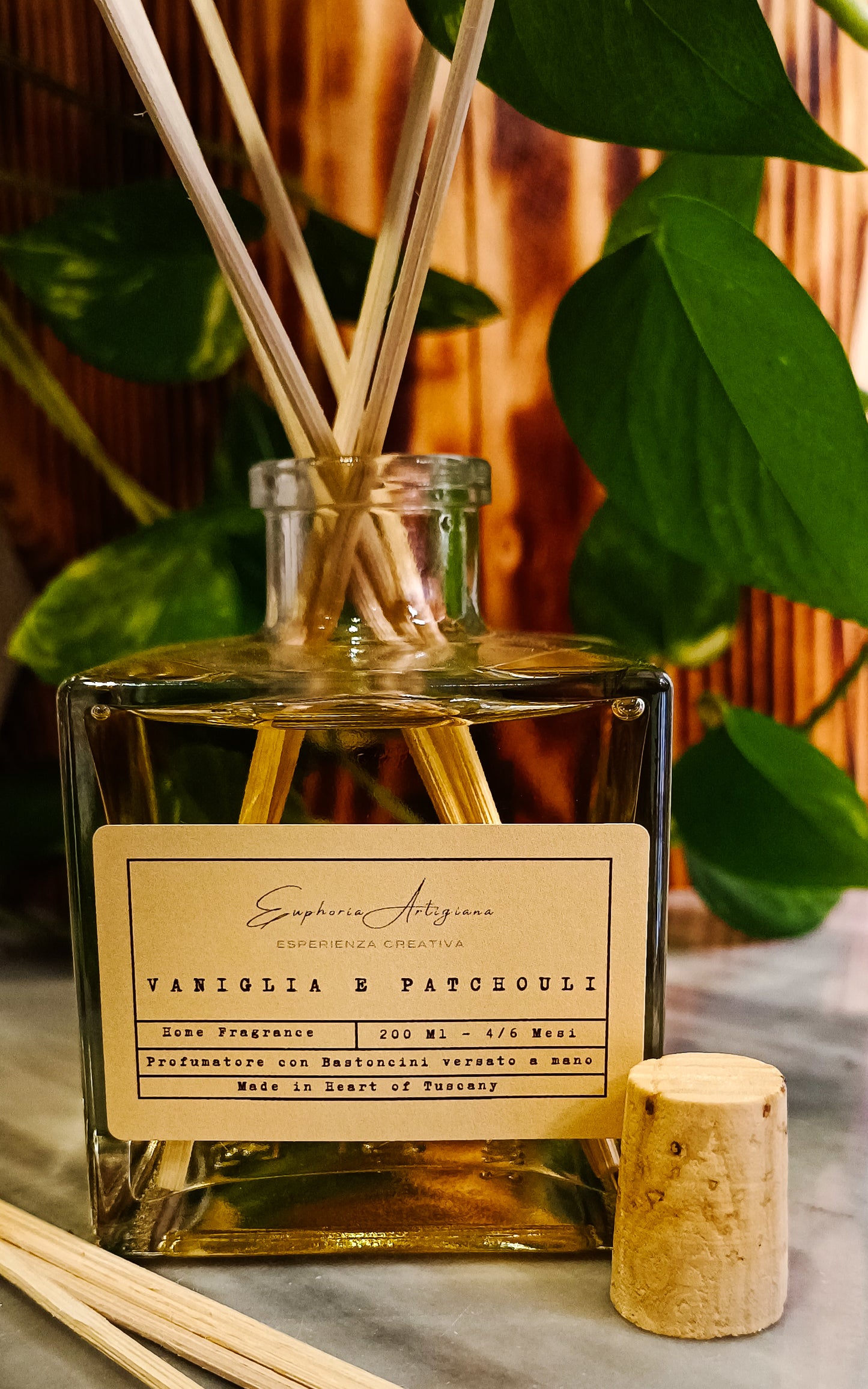 VANIGLIA E PATCHOULI - Profumatore con Bastoncini