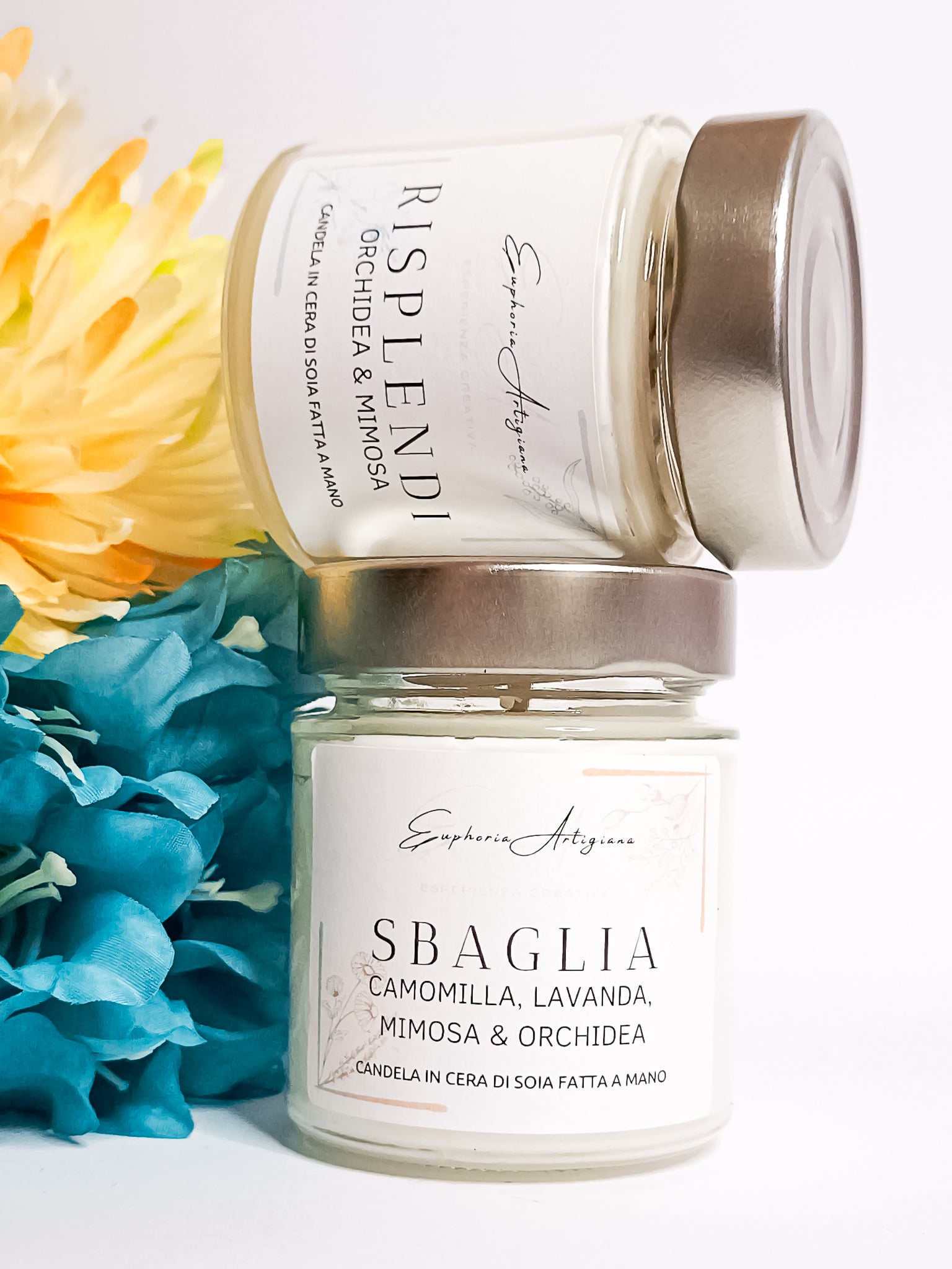 SBAGLIA - Candela Profumata Artigianale in Cera di Soia