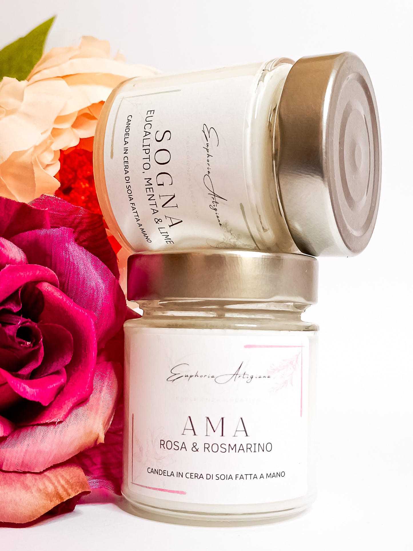 AMA - Bougie parfumée artisanale en cire de soja