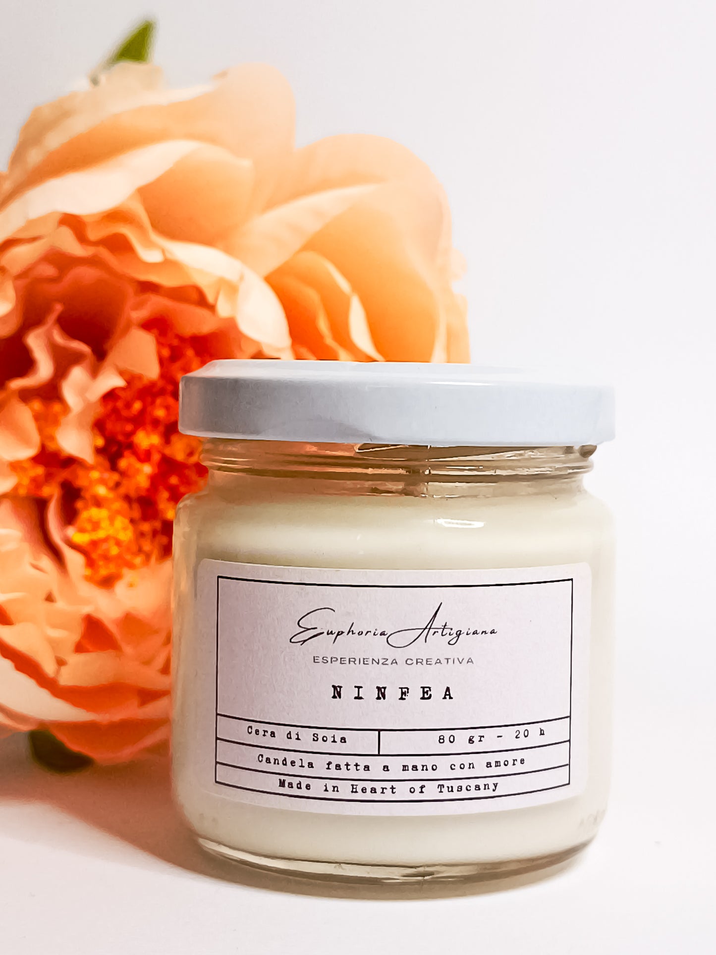 NINFEA - Artisan Scented Candle in Soy Wax