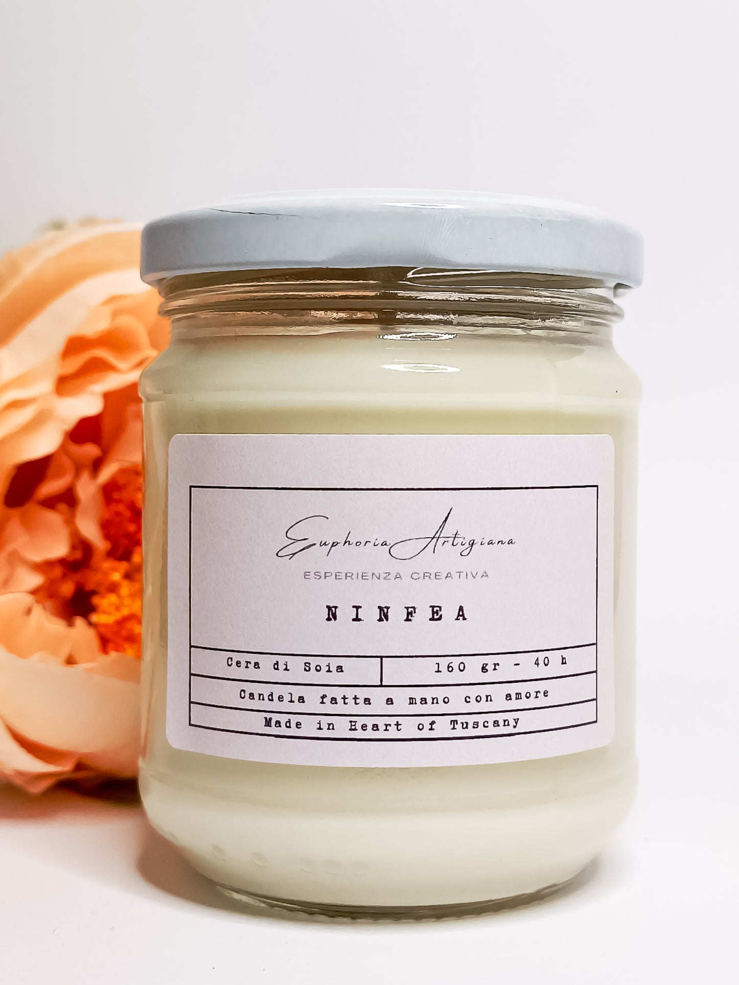 NINFEA - Artisan Scented Candle in Soy Wax