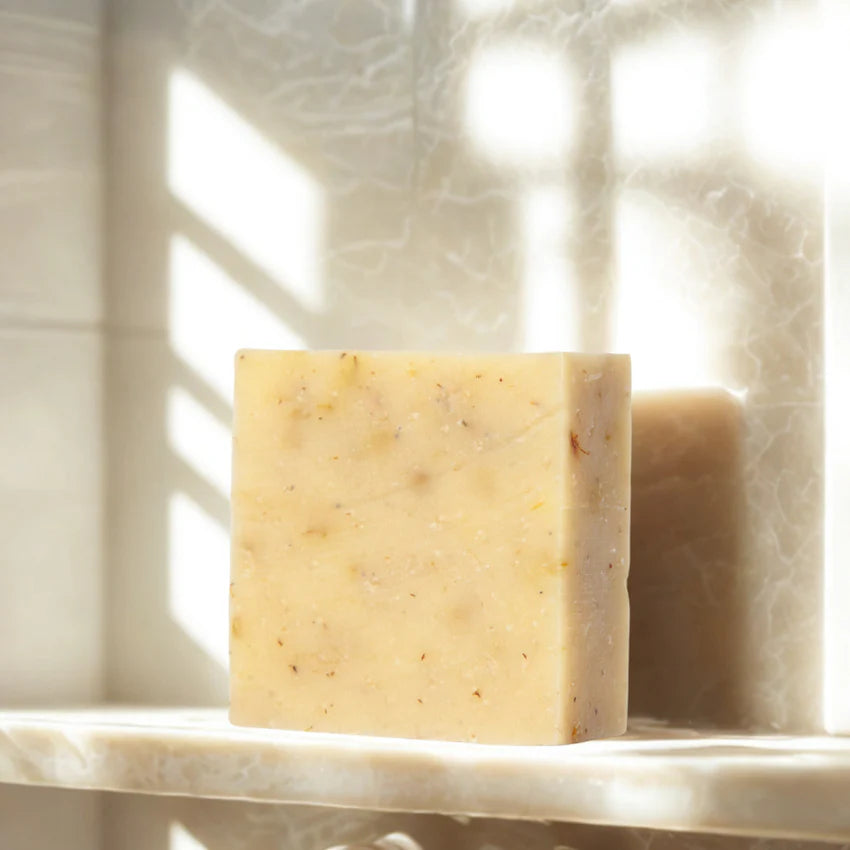 Savon biologique à l'avoine et à la lavande