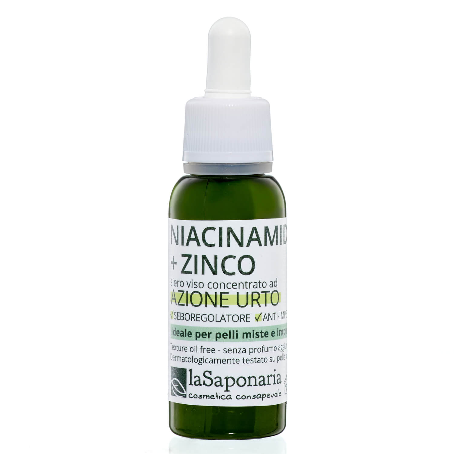 Niacinamide + Zinc - Sérum visage à action sébo-équilibrante et anti-imperfections 