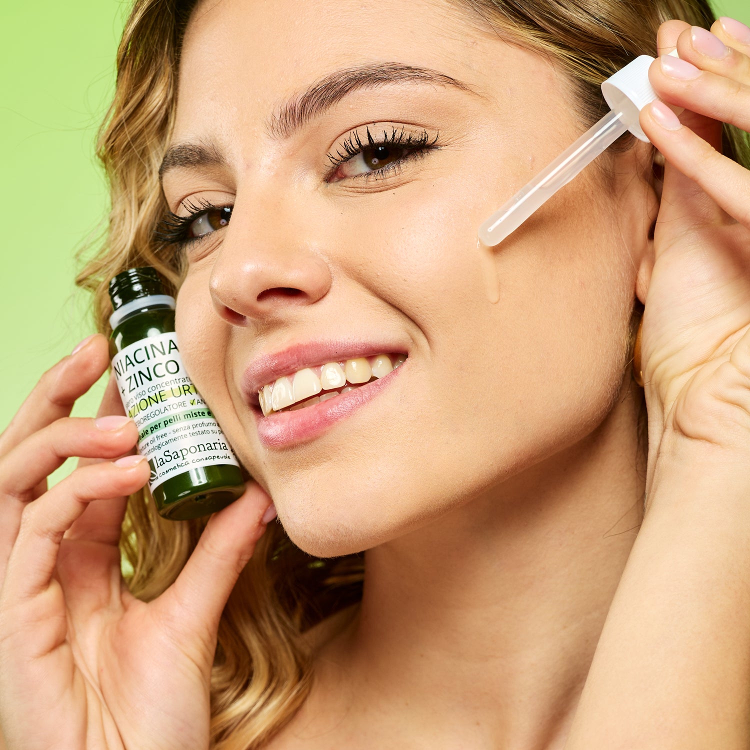 Niacinamide + Zinc - Sérum visage à action sébo-équilibrante et anti-imperfections 