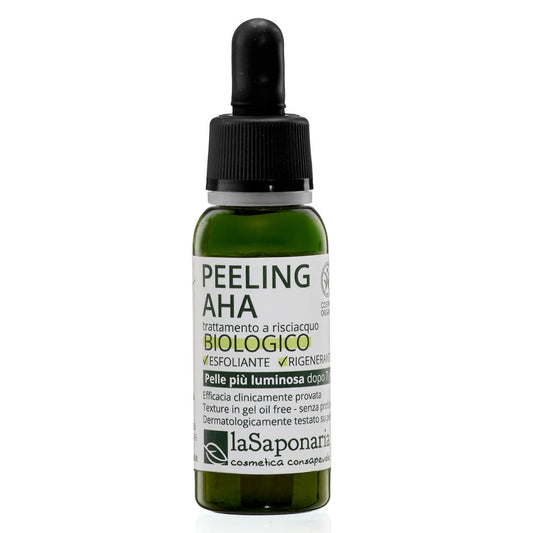 Organic AHA Peeling - Rinse-off organic exfoliating and regenerating treatment. Pure Active.