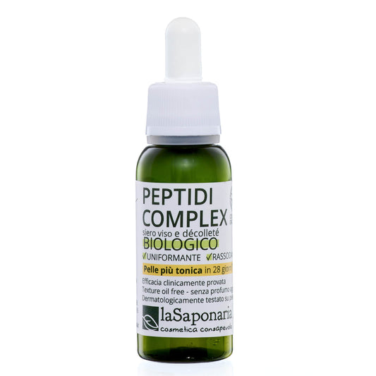 Peptides Complex - Firming + toning + lifting facial serum. Pure active ingredient.