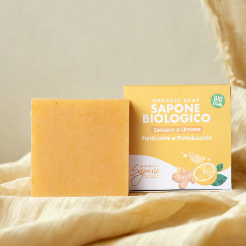 Savon Bio Gingembre et Citron