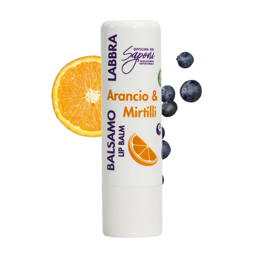 Orange and Blueberry Lip Balm