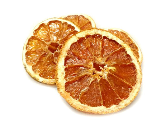 Tranches d'orange déshydratées