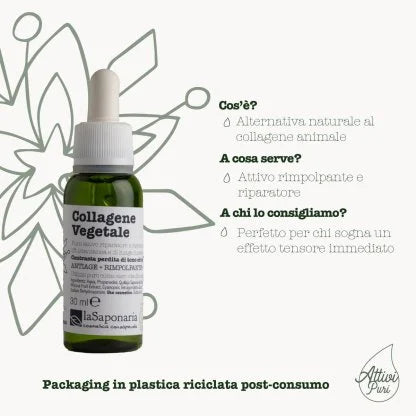 Collagene Vegetale - Siero viso tonificante e liftante