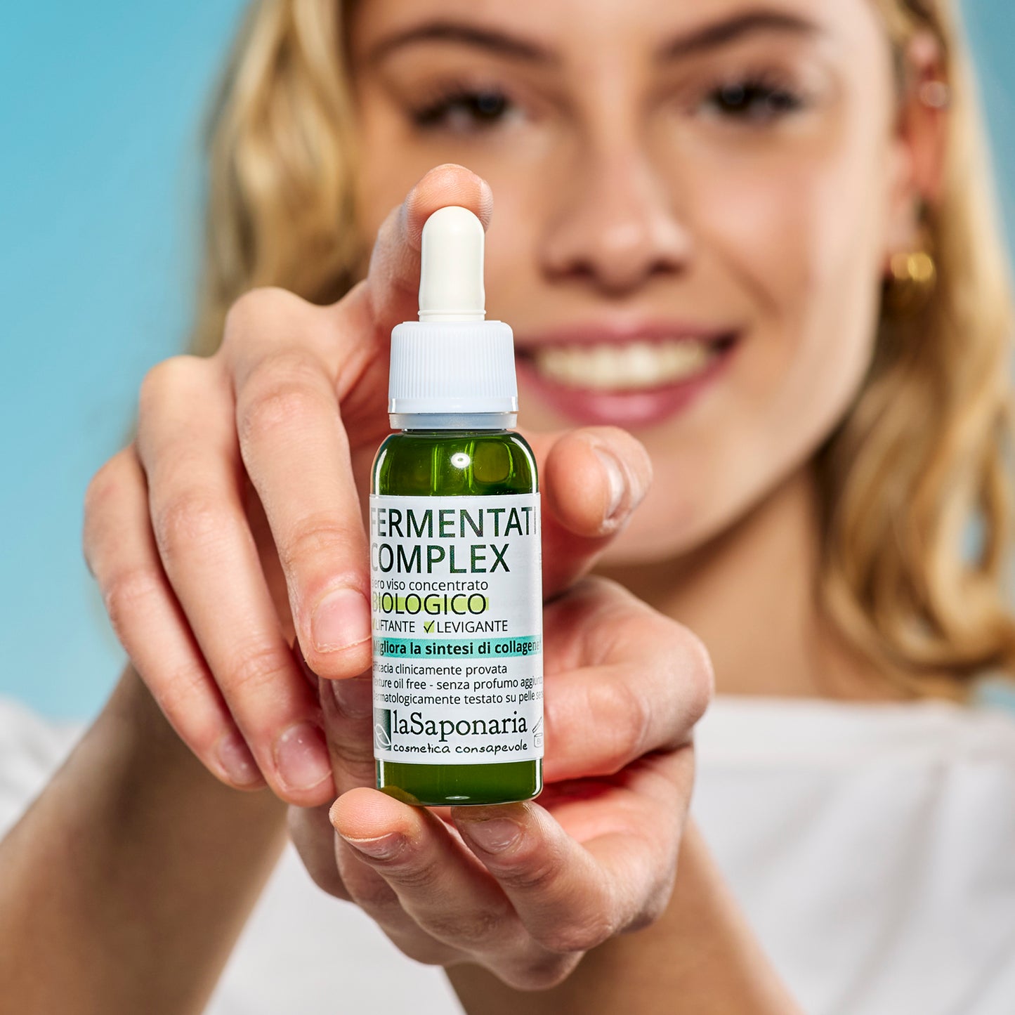 Fermentati Complex - Concentrated organic lifting and smoothing facial serum. Pure Active.