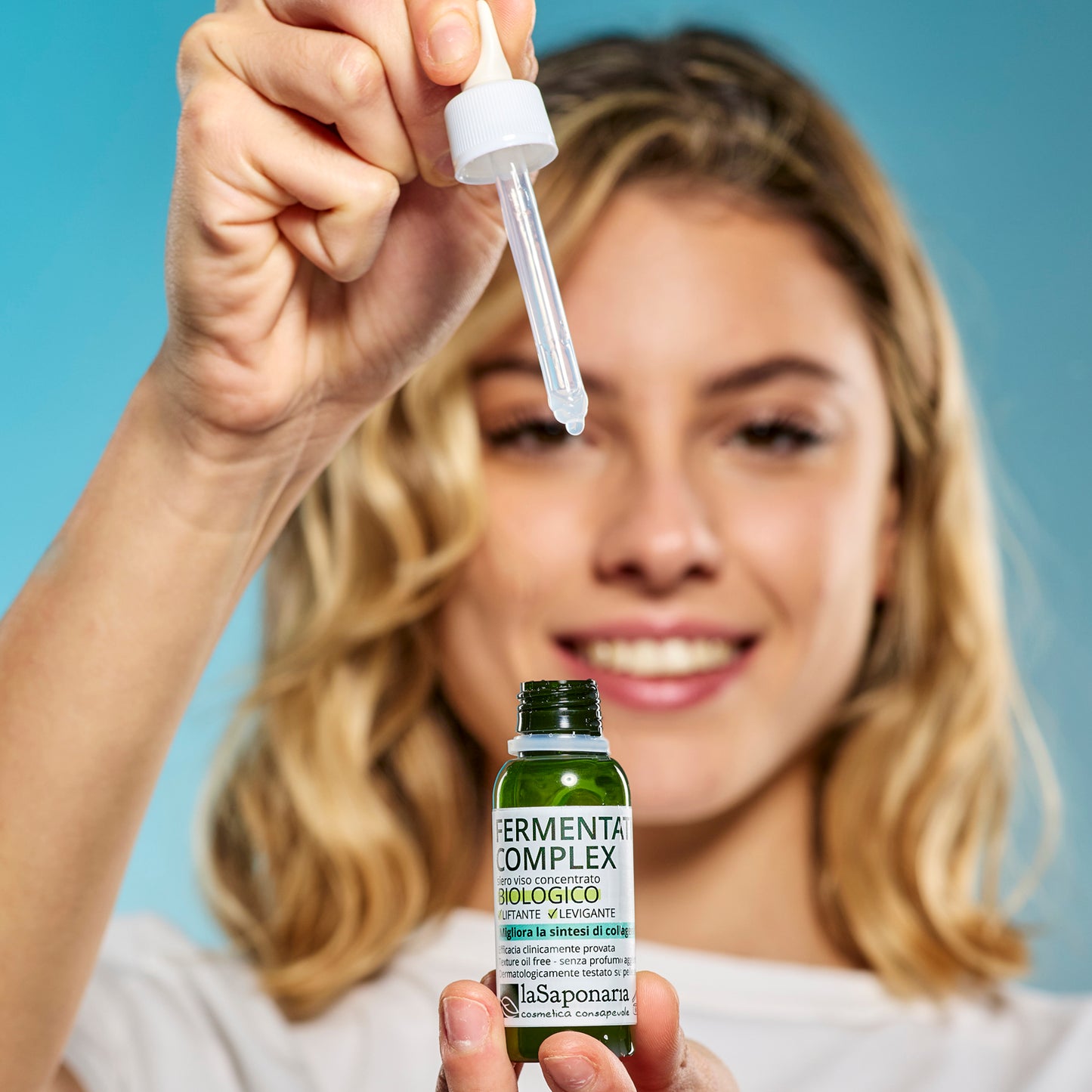 Fermentati Complex - Concentrated organic lifting and smoothing facial serum. Pure Active.