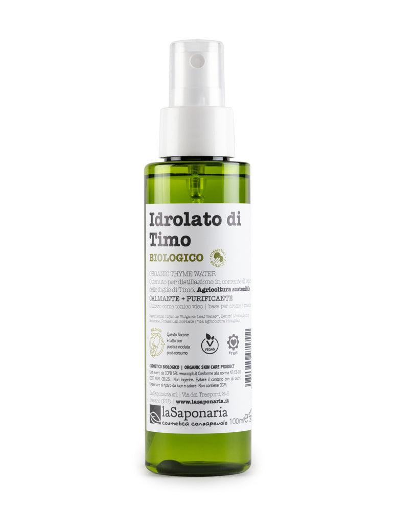 Idrolato di Timo Bio – Acqua Floreale Antibatterica & Purificante 100ml