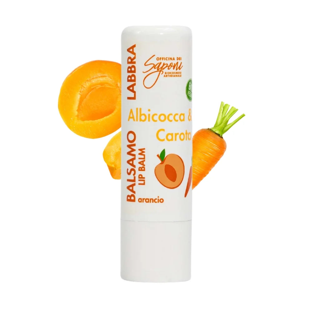 Balsamo Labbra Albicocca e Carota