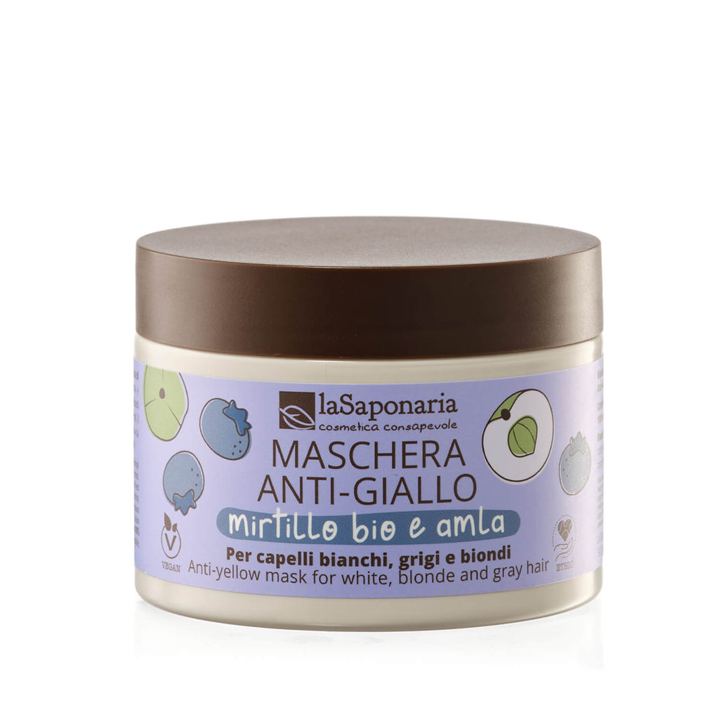 Maschera capelli anti-giallo