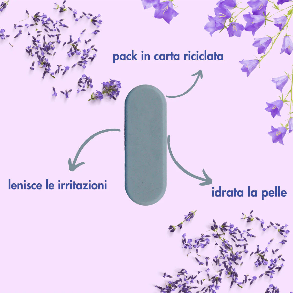 Déodorant solide Iris et Lavande