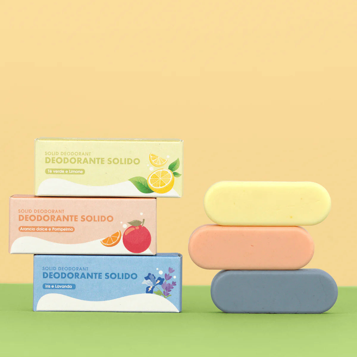 Sweet Orange and Grapefruit Solid Deodorant