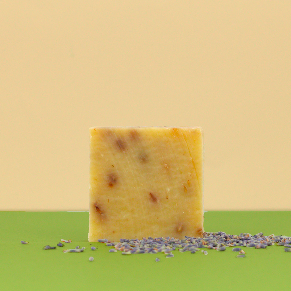Savon biologique à l'avoine et à la lavande