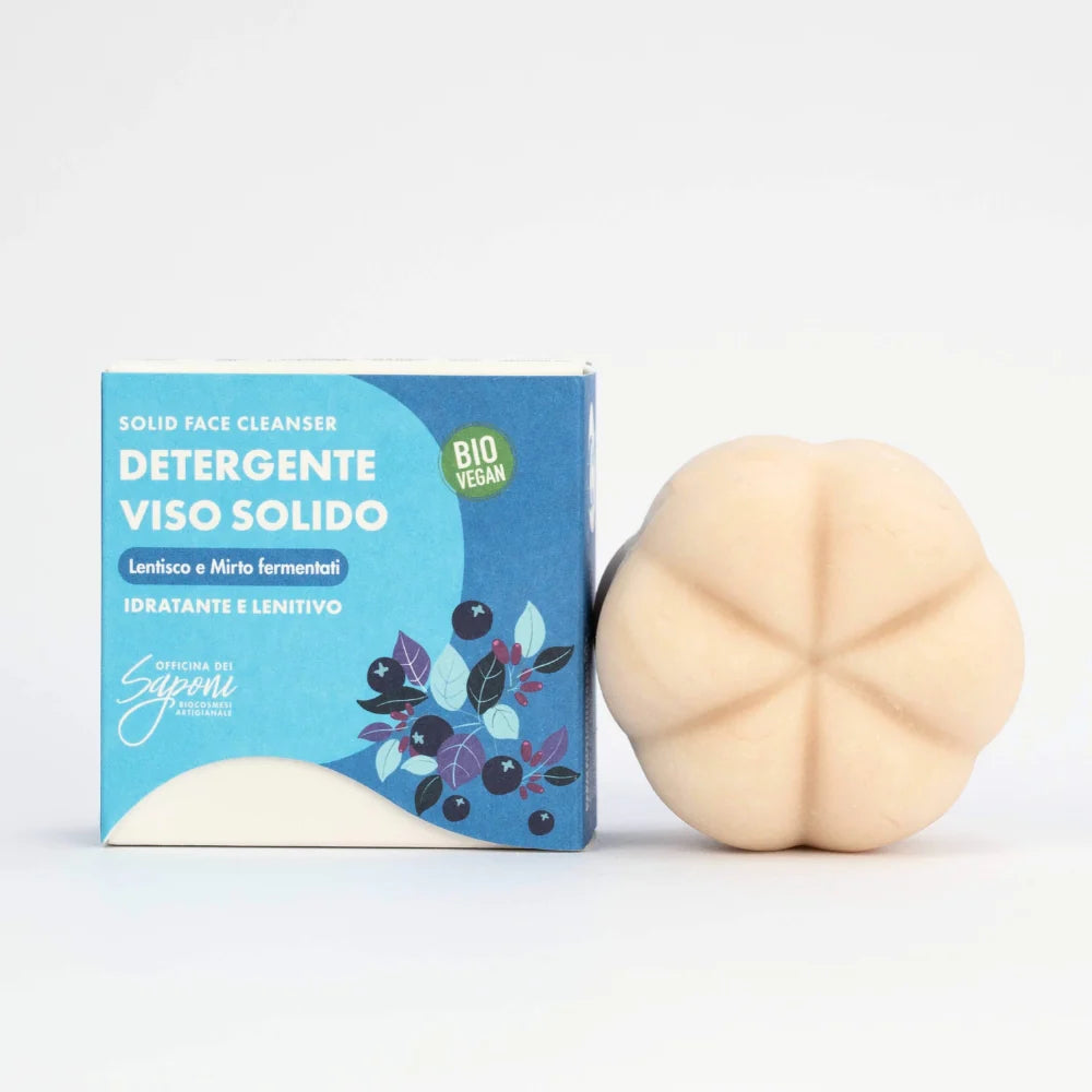 Soothing Moisturizing Solid Facial Cleanser 