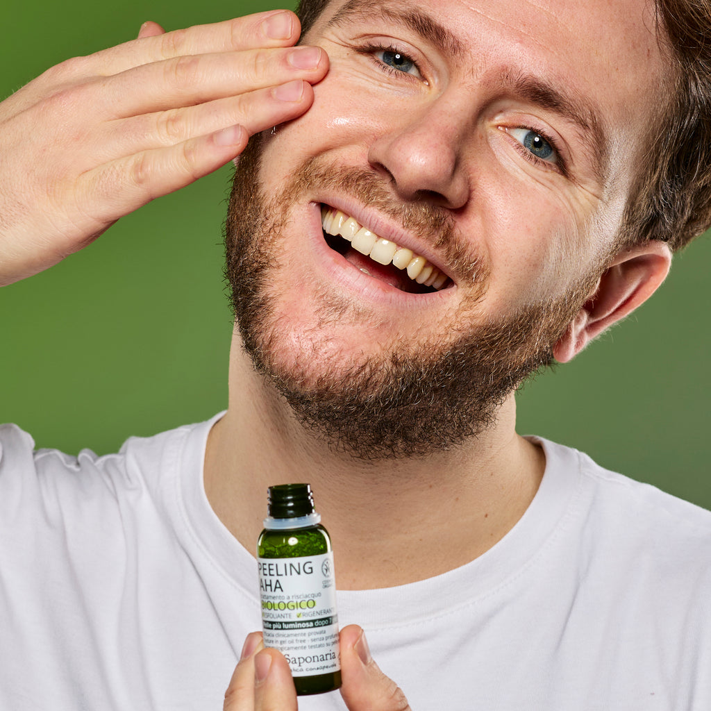 Organic AHA Peeling - Rinse-off organic exfoliating and regenerating treatment. Pure Active.