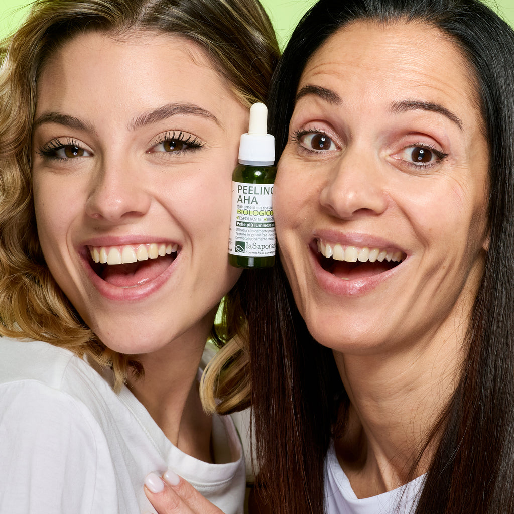 Organic AHA Peeling - Rinse-off organic exfoliating and regenerating treatment. Pure Active.