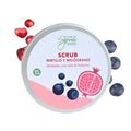 Blueberry and Pomegranate organic body scrub