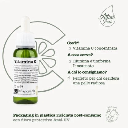 Vitamine C - Sérum visage éclaircissant et anti-taches à la Vitamine C