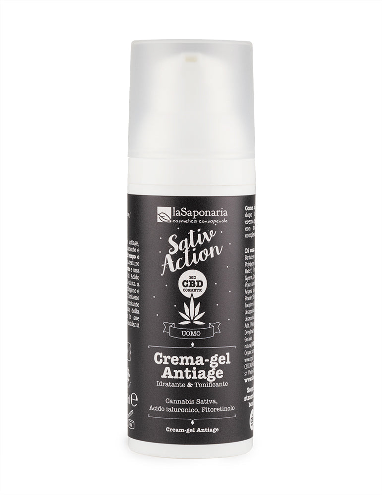 Crema-Gel viso uomo Antiage