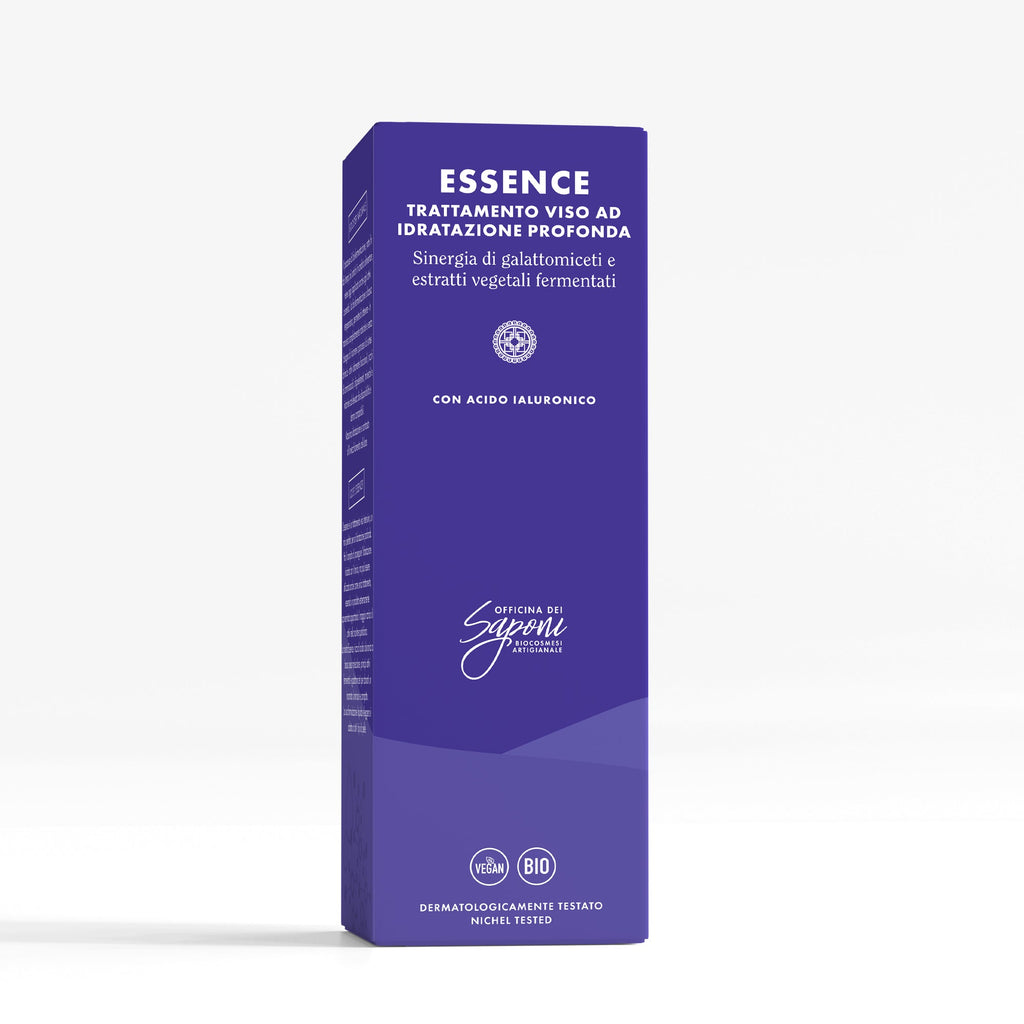 Essence Viso Biologica – Galattomiceti, Fermentati & Acido Ialuronico | 50ml