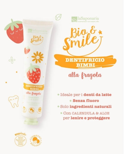 Dentifrice apaisant à la fraise pour enfants